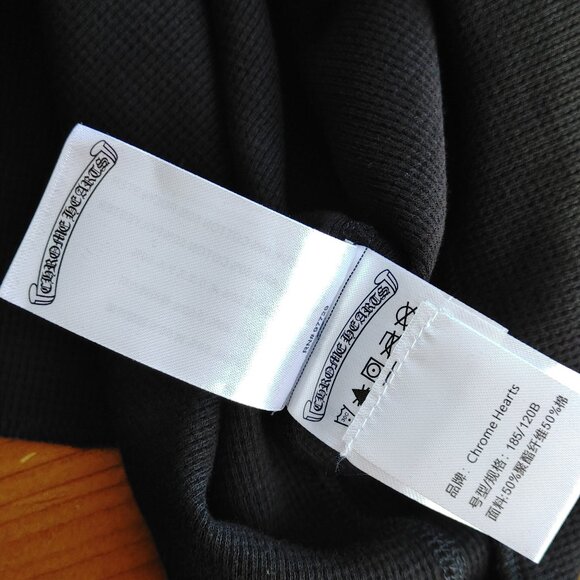 Chrome Hearts Horseshoe Thermal Waffle T-Shirt Black Long Sleeve size XXL (New) - Picture 10 of 11